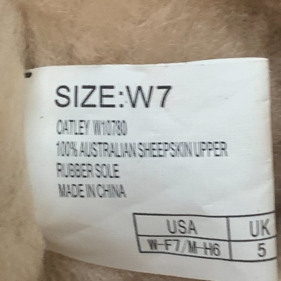 Emu Australia Sheep Skin Boots in Chestnut/Brown - Picture 7 of 7